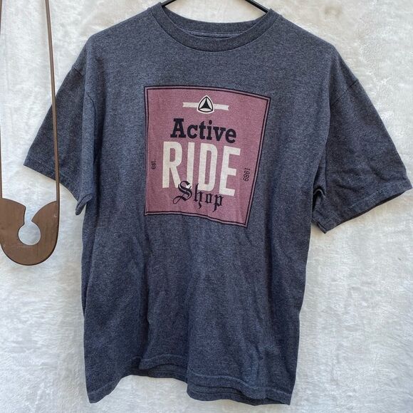 Active Ride Shop T-Shirt‎ Gray - Picture 2 of 6